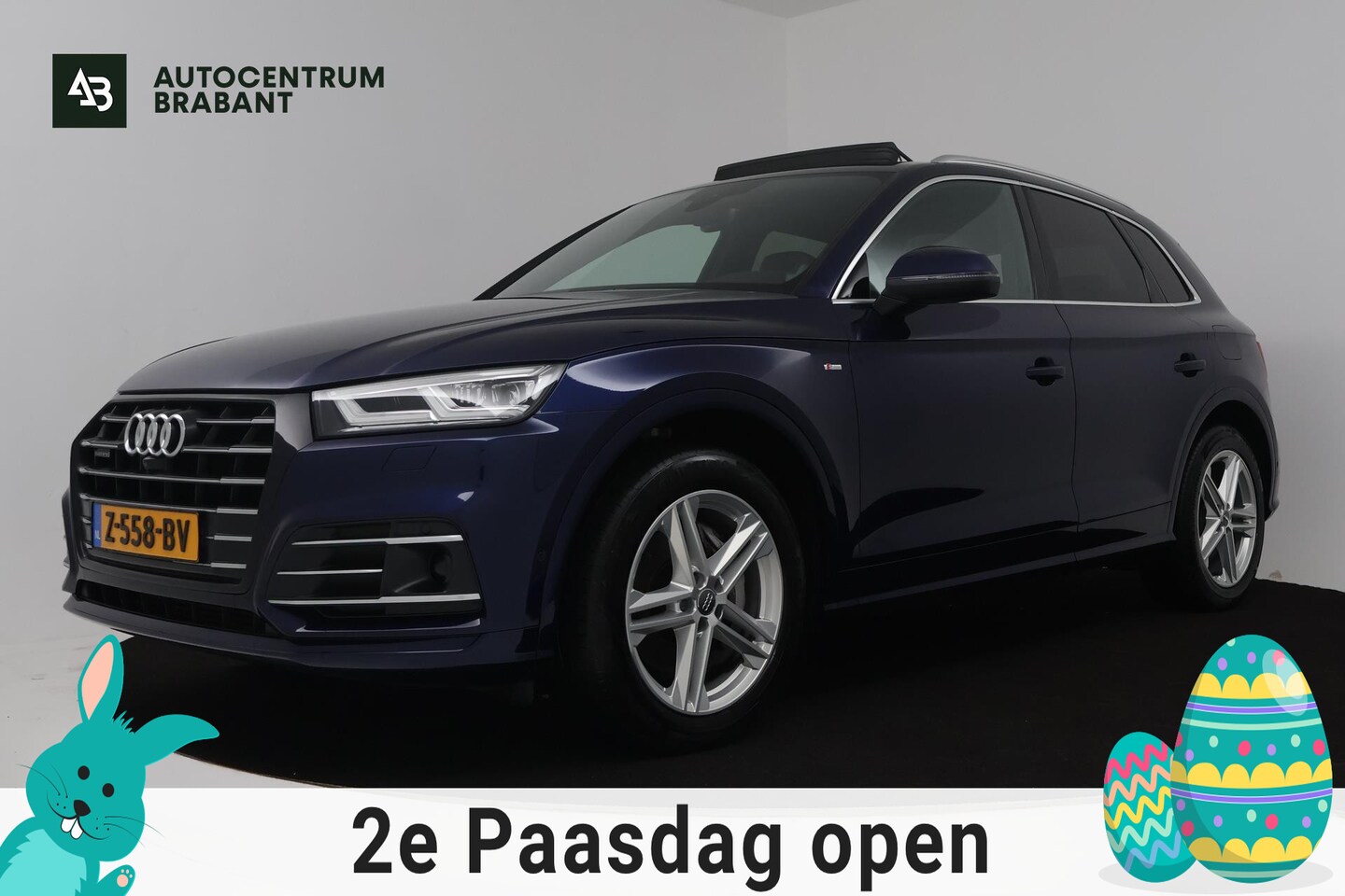 Audi Q5 - 55 TFSI e quattro Competition SOH 84% (PANORAMADAK, TREKHAAK, STOELVERWARMING, ACHTERUITRI - AutoWereld.nl