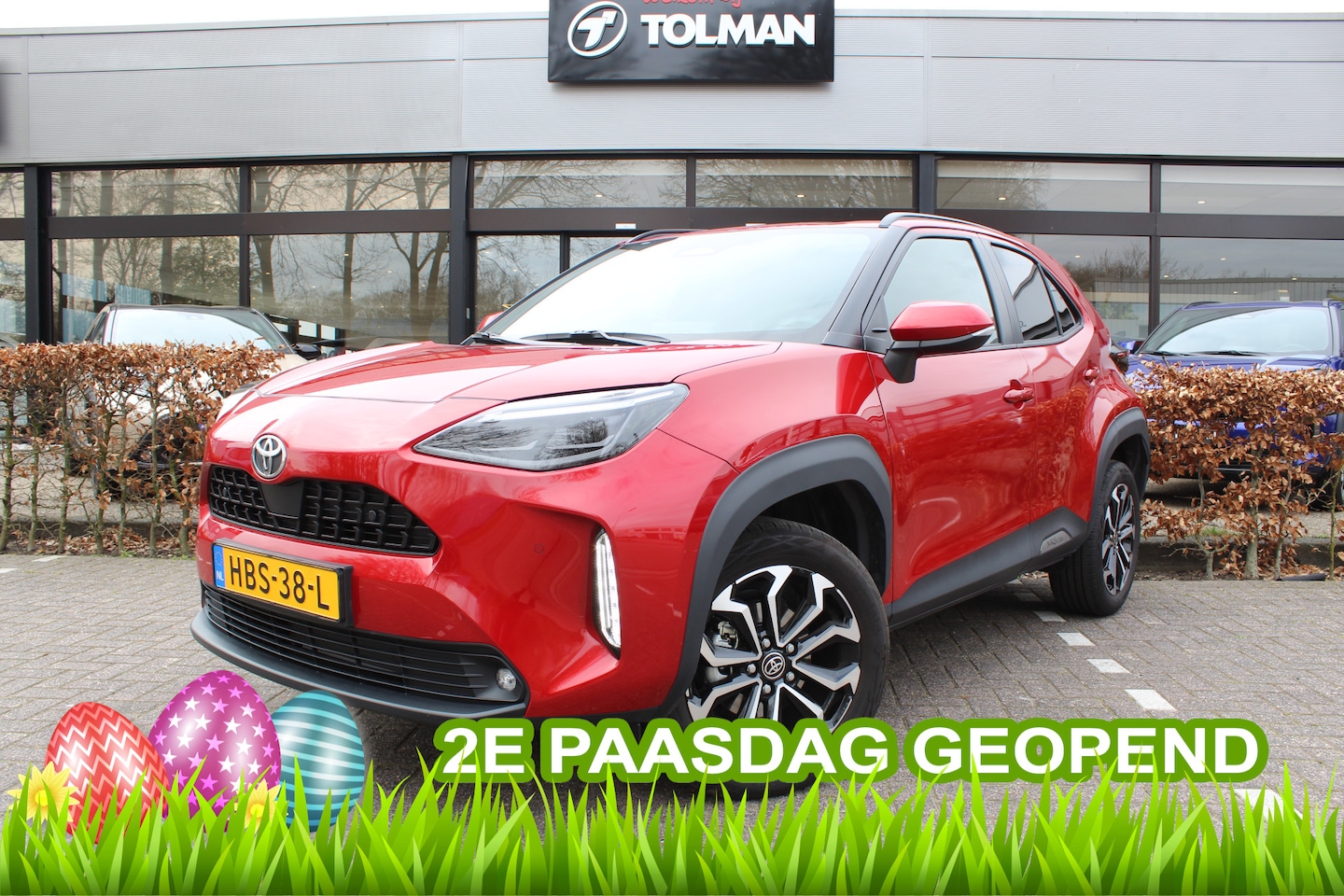 Toyota Yaris Cross - 1.5 Hybrid 115 First Edition Comfort Pack 2e Paasdag open van 10:00 - 15:00 | Rijklaar | N - AutoWereld.nl