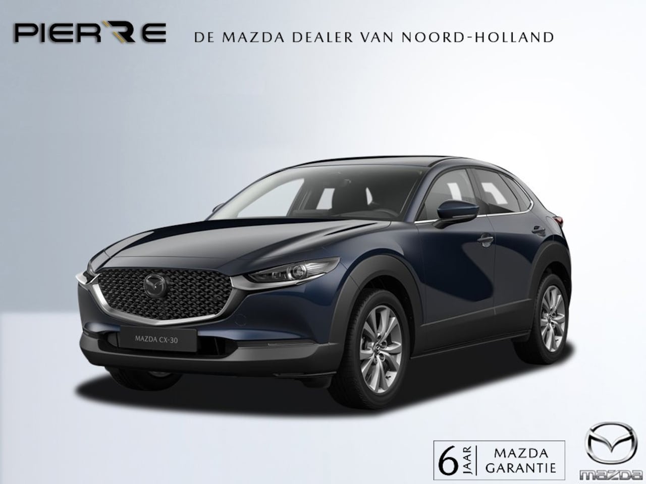 Mazda CX-30 - 2.5 e-SkyActiv-G M Hybrid AUTOMAAT Takumi NAVI | ACHTERUITRIJCAMERA | PARKEERSENSOREN € 30 - AutoWereld.nl
