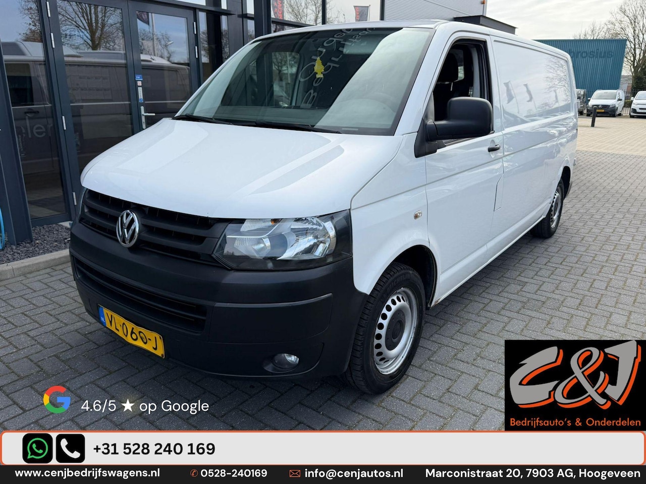 Volkswagen Transporter - 2.0 TDI L2H1 Trendline motorschade, rondom schade, airco, cruise MARGE - AutoWereld.nl