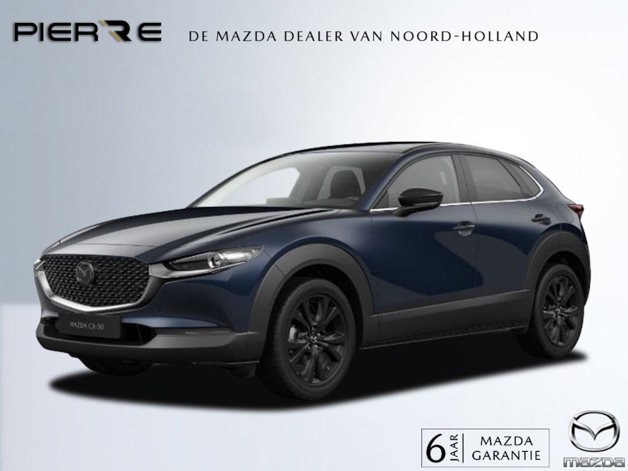 Mazda CX-30 - 2.5 e-SkyActiv-G M AUTOMAAT Hybrid Homura NAVI | ACHTERUITRIJCAMERA | 18 INCH LMV 43.590,- - AutoWereld.nl