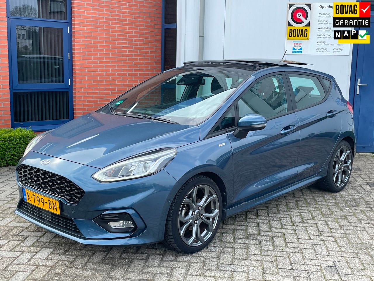 Ford Fiesta - 1.0 EcoBoost ST-Line X | Org. NL-auto | panoramadak | - AutoWereld.nl