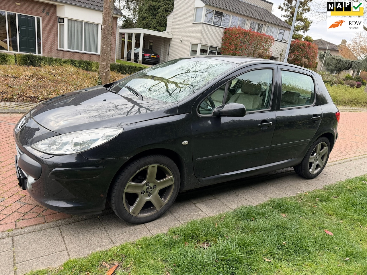 Peugeot 307 - 1.6-16V Oxygo 1.6-16V Oxygo, Airco, Lederen bekleding, APK 03-06-2027. - AutoWereld.nl