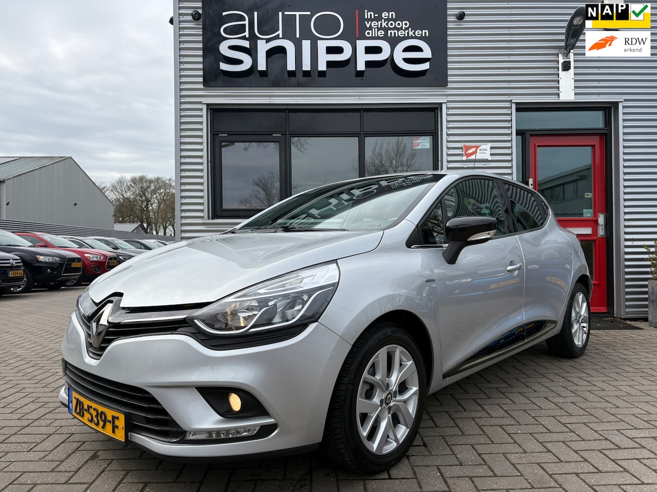 Renault Clio - 0.9 TCe Limited -5DRS.-APPLE CARPLAY/ANDROID AUTO-AIRCO-CRUISECONTROL-KEYLESS-NAVI-ISOFIX- - AutoWereld.nl