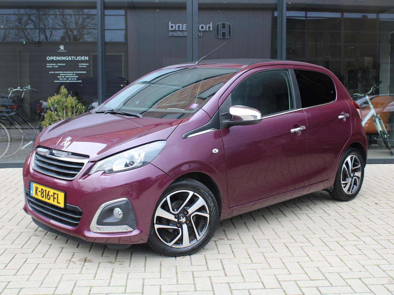 Peugeot 108 - 1.0 VTi Allure Top 1.0 VTi Allure TOP! 72PK, 4 seizoen banden, CLimate control, Automaat! - AutoWereld.nl