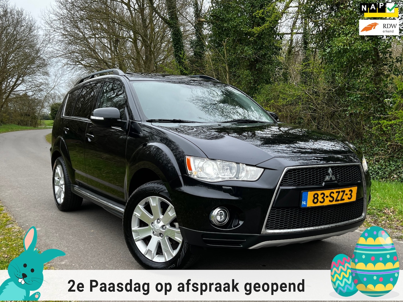 Mitsubishi Outlander - 2.0 Edition Two | Schuif/kanteldak + Leder + Cruise Nu € 3.975,-!!! - AutoWereld.nl