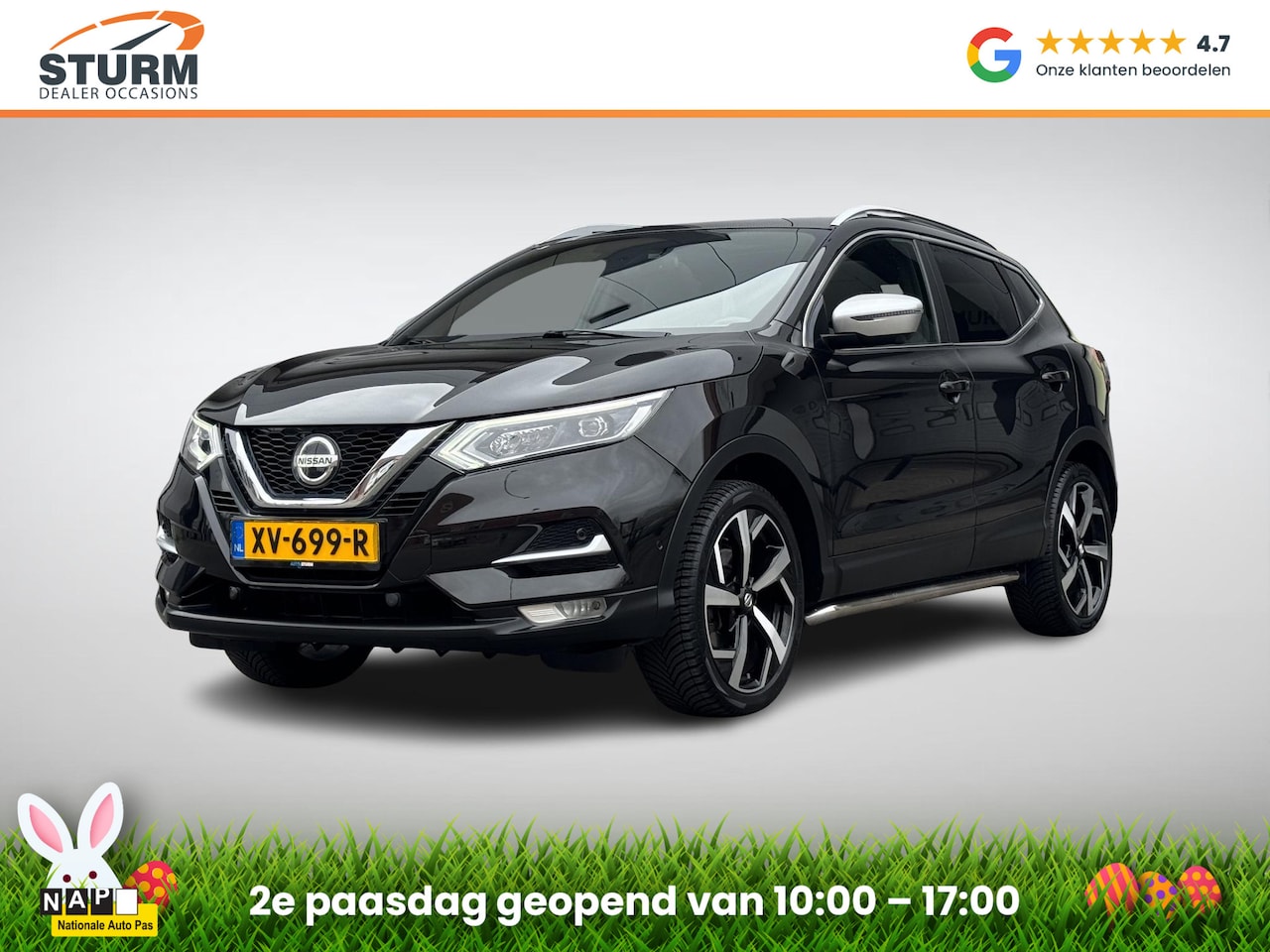 Nissan Qashqai - 1.2 Tekna + incl. Trekhaak! - AutoWereld.nl