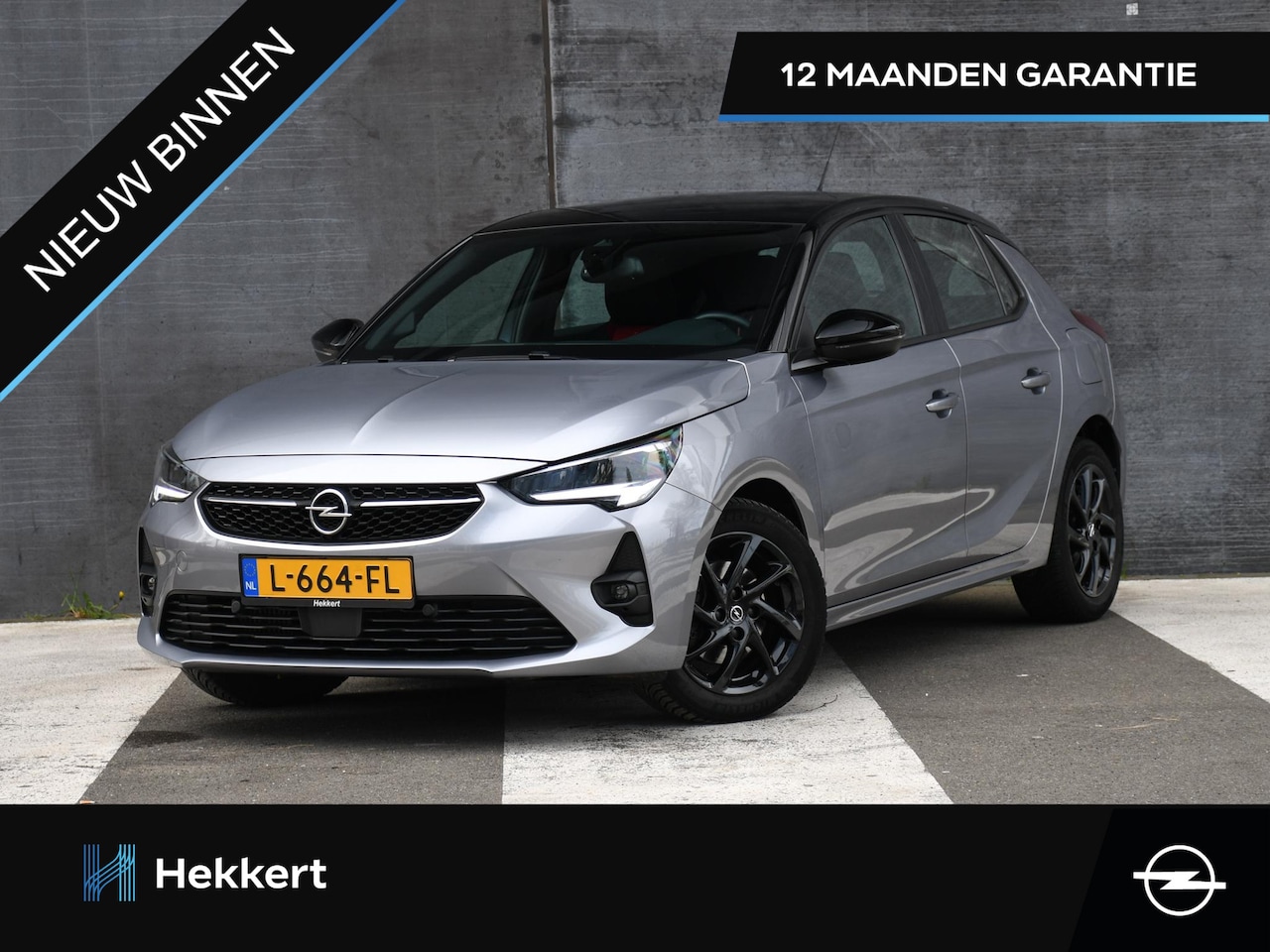 Opel Corsa - GS Line 1.2 100pk KEYLESS ENTRY | 16''LM | CRUISE.C | DAB | NAVI | APPLE-CARPLAY | CLIMA - AutoWereld.nl