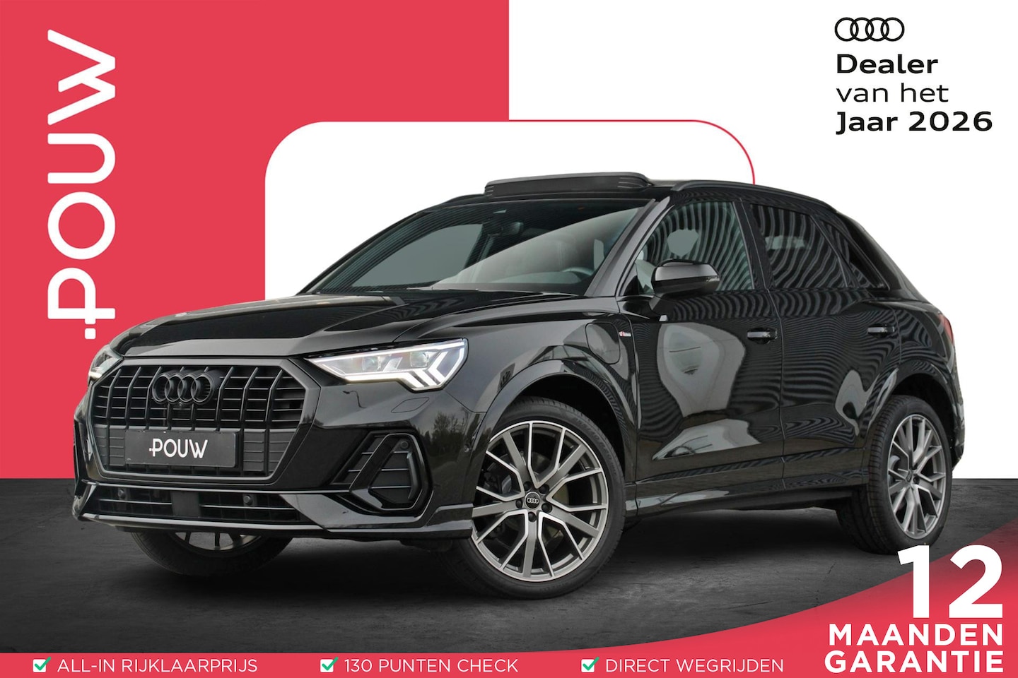 Audi Q3 - 45 TFSIe 245pk S Edition | Panoramadak | Sportstoel Elek+Memory | 360 Graden Camera | SONO - AutoWereld.nl