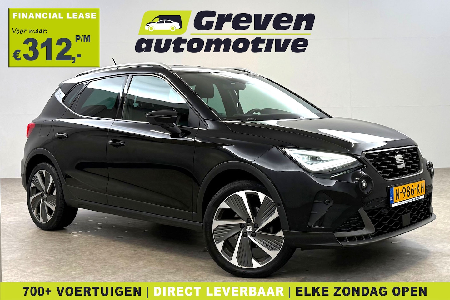 SEAT Arona - 1.5 TSI FR | 150PK | Adap. Cruise | Camera | Sfeer | Stoelverw. | Carplay | Trekhaak | Key - AutoWereld.nl