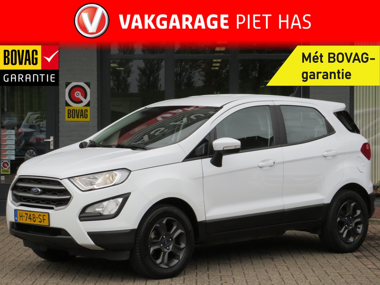 Ford EcoSport - 1.0 EcoBoost Connected| 100-PK| | Airco | Cruise control | Trekhaak | Incl. BOVAG Garantie - AutoWereld.nl