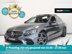 Mercedes-Benz C-klasse - 180 Business Solution AMG | Panoramadak | Lederen bekleding | AppleCarplay | Camera |