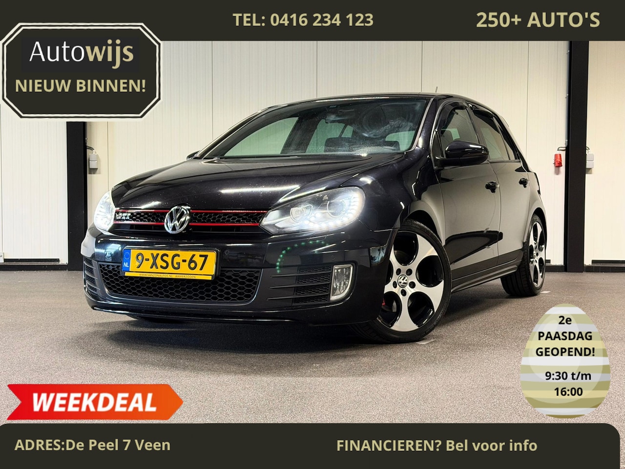 Volkswagen Golf - 2.0 GTI|LED|AUT|LM-VELG|GOED ONDERHOUDEN|LEDER| - AutoWereld.nl