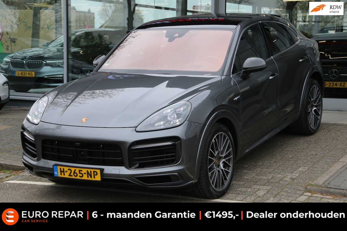 Porsche Cayenne Coupé - 3.0 E-Hybrid ACHTERASBEST. LUCHTVERING NP 164.000,- - AutoWereld.nl