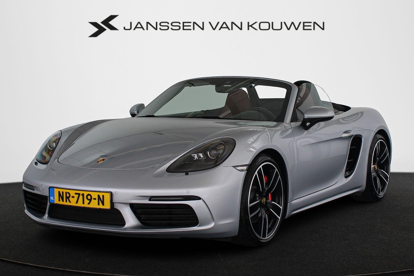 Porsche 718 Boxster S - 2.5 NL-Auto Sport Chrono Sportuitlaat BOSE Memory - AutoWereld.nl