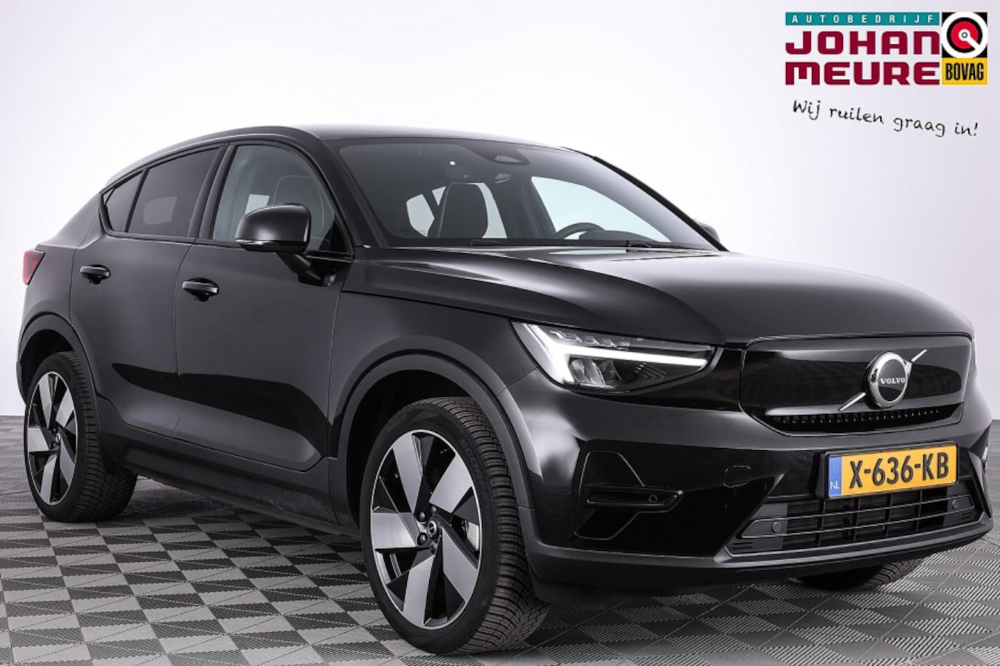 Volvo C40 - Single Motor Plus 69 kWh | PANORAMADAK | Half LEDER ✅ 1e Eigenaar | SOH: 95% | *GOEDE VRIJ - AutoWereld.nl