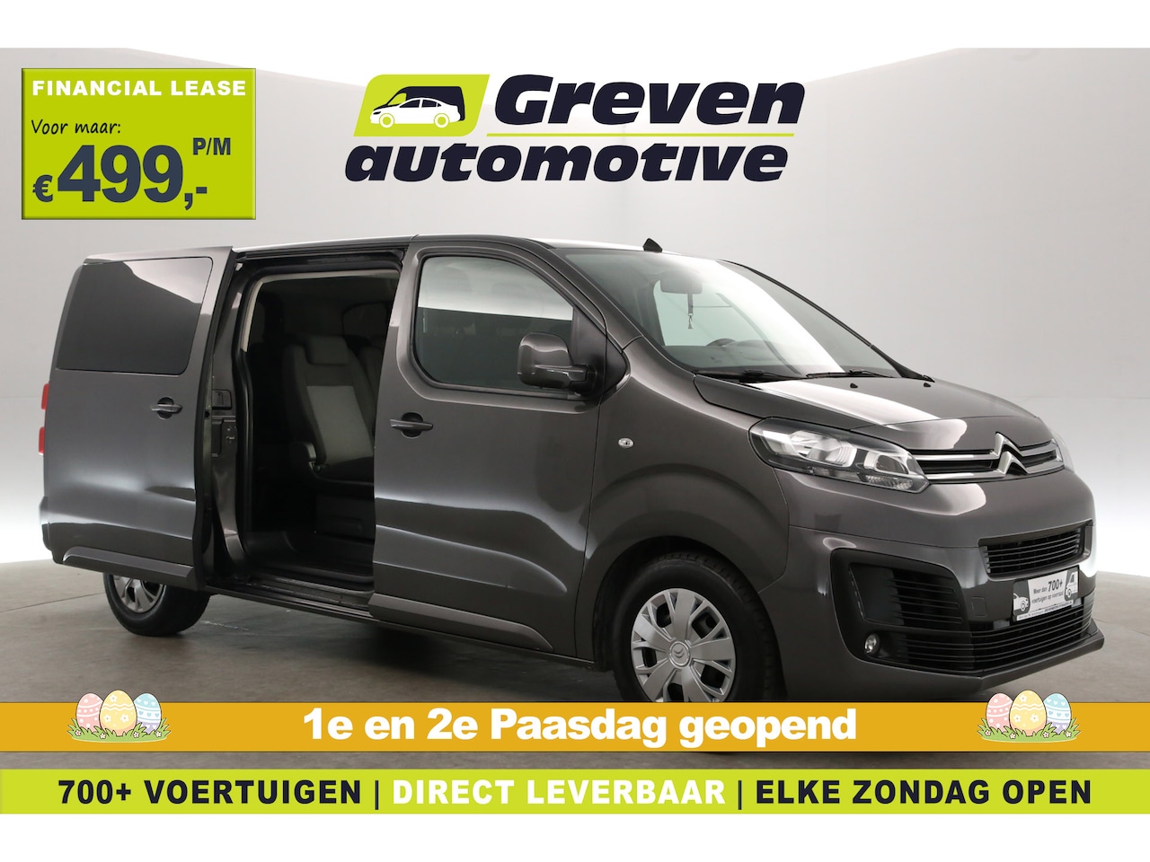 Citroën SpaceTourer - 1.5 HDI L3H1 | MARGE | 9 Zits | Incl. BPM | Airco | Cruise | Carplay | Trekhaak | 2xSchuif - AutoWereld.nl
