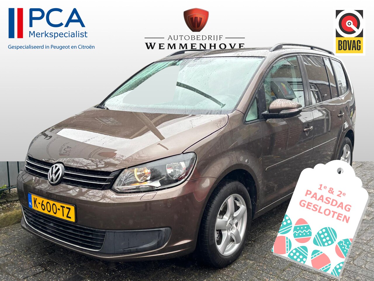 Volkswagen Touran - 1.2 TSI Comfortline BlueMotion 7p. 1.2 TSI Comfortline BlueMotion 7p. - AutoWereld.nl