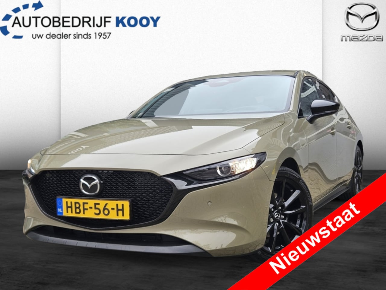 Mazda 3 - 2.0 e-SkyActiv-G Nagisa / Bose / Camera / Adapt. cruise control - AutoWereld.nl