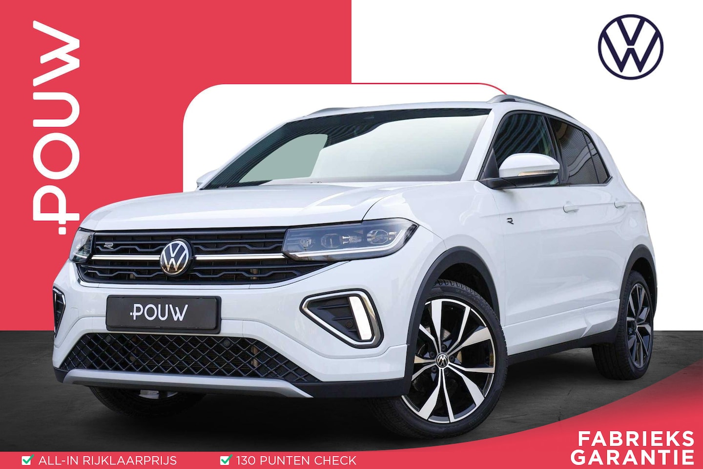 Volkswagen T-Cross - 1.0 TSI 115pk DSG R-Line | Keyless Entry | Navigatie | Apple Carplay | Stoelverwarming - AutoWereld.nl