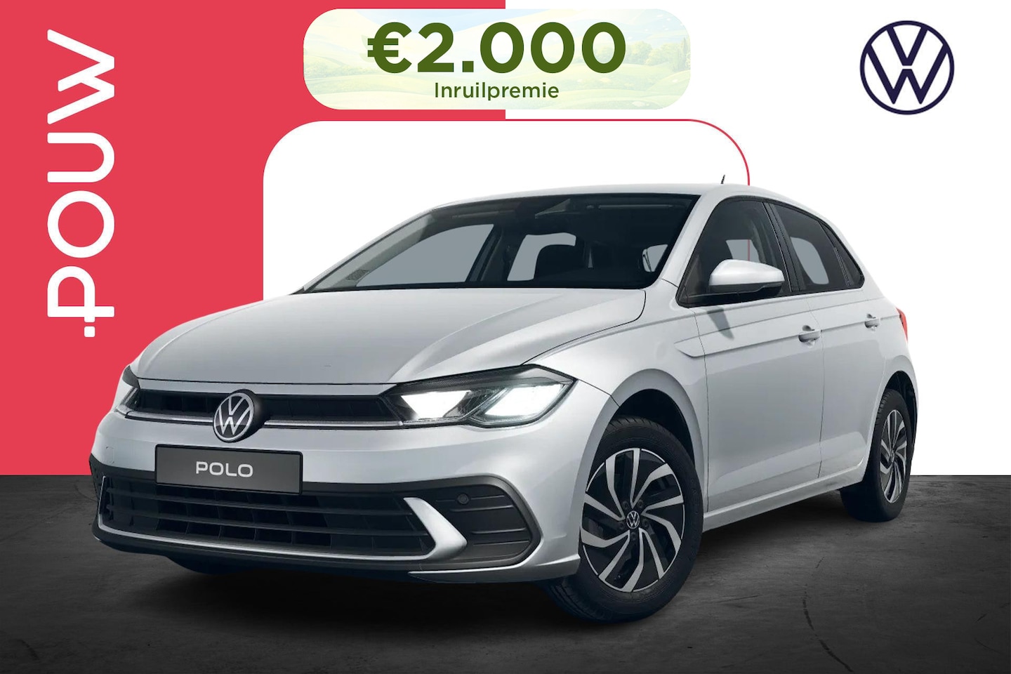 Volkswagen Polo - 1.0 TSI 95pk Life Edition | LMV 15'' | Cruise Control Adaptief - AutoWereld.nl