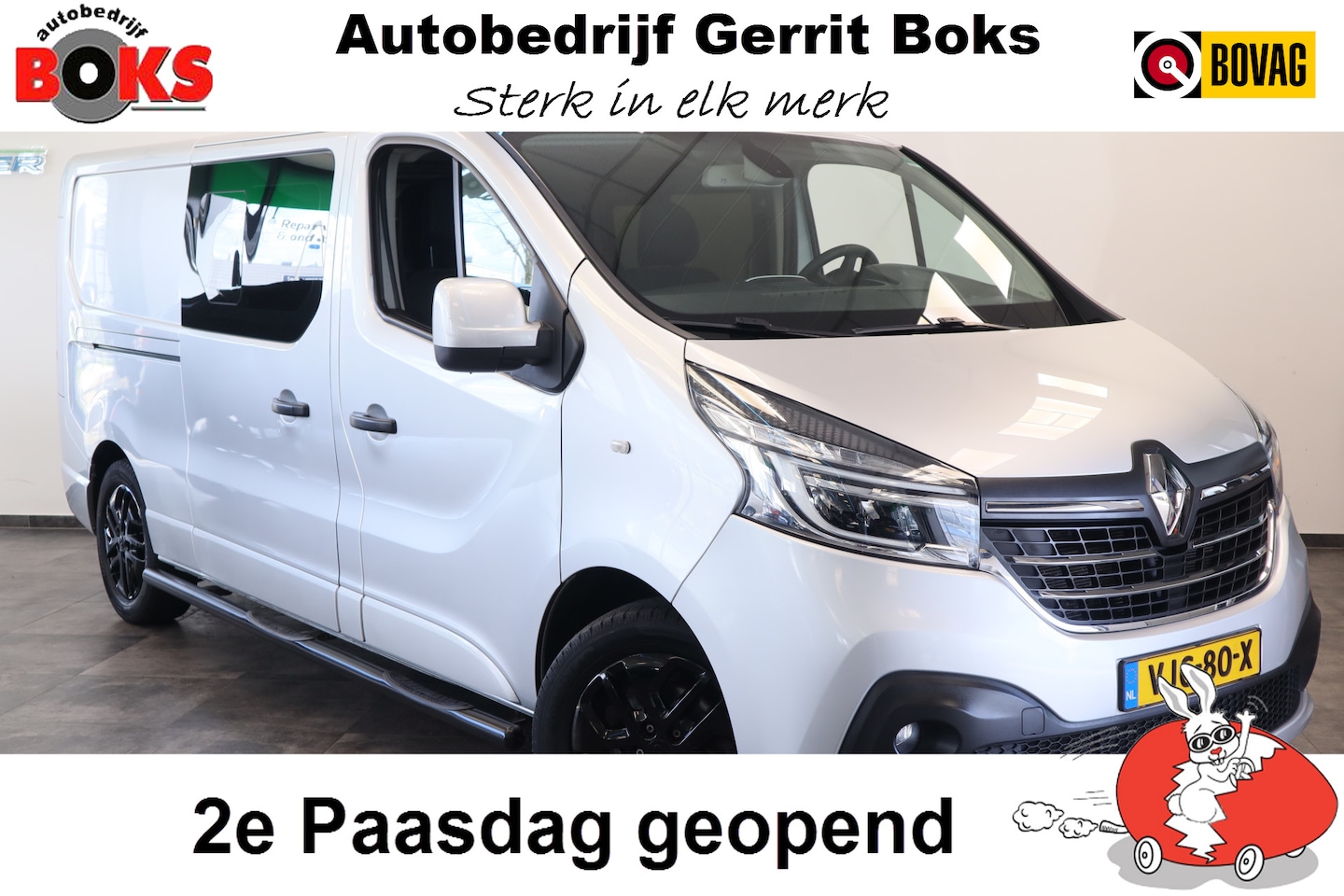Renault Trafic - 2.0 dCi 170 T29 L2H1 DC Luxe Cruise/Climate Sidebars x2 schuifdeur Automaat ! 2e Paasdag g - AutoWereld.nl