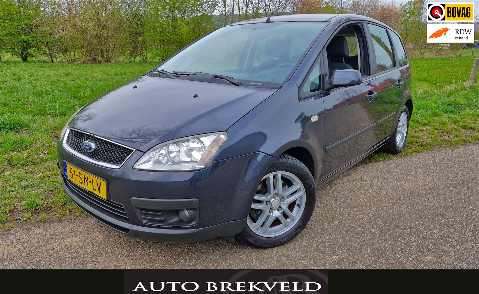Ford Focus C-Max - 2.0-16V Futura 146PK | Rijklaarprijs | Airco | Cruise | LMV | NAP - AutoWereld.nl