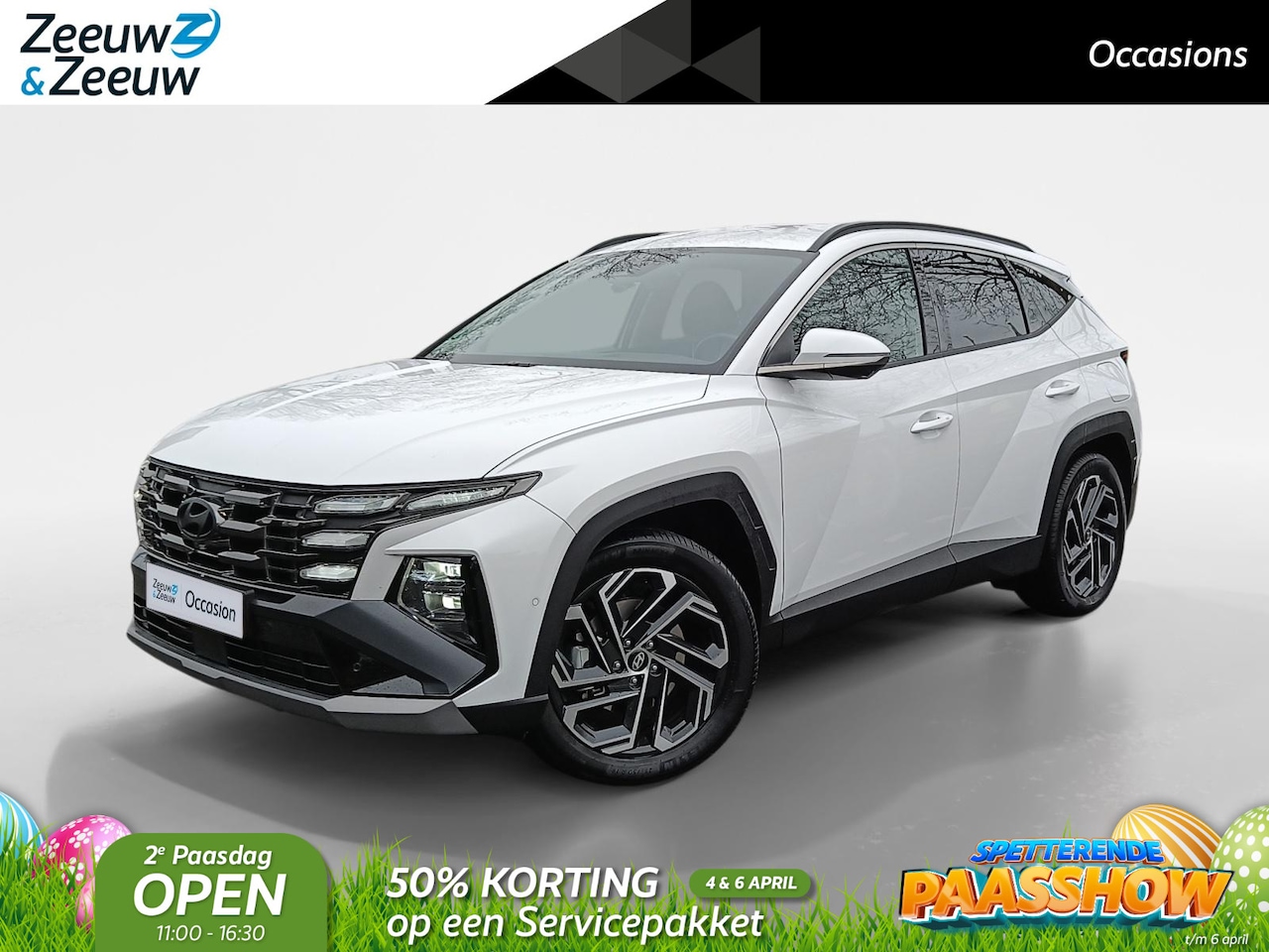 Hyundai Tucson - 1.6 T-GDI PHEV Premium | Full options! | Stoelverwarming + koeling | Leder | Camera - AutoWereld.nl