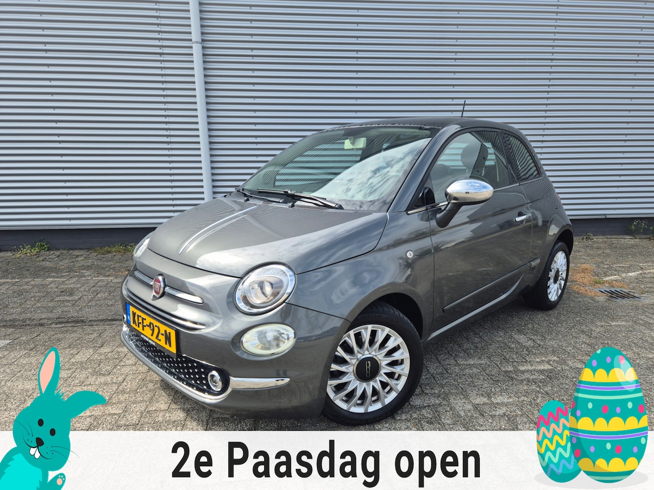 Fiat 500 - 1.2 Lounge Panorama,Airco,Parksensoren,sportvelgen, - AutoWereld.nl