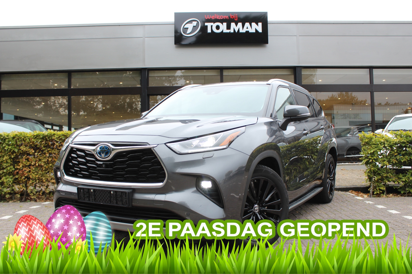 Toyota Highlander - 2.5 AWD Hybrid Premium 7-pers. 2e Paasdag open van 10:00 - 15:00 | Rijklaar | Pano | Stoel - AutoWereld.nl