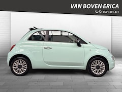Fiat 500 - 1.2 Lounge Cabrio VERDE LATTEMENTA