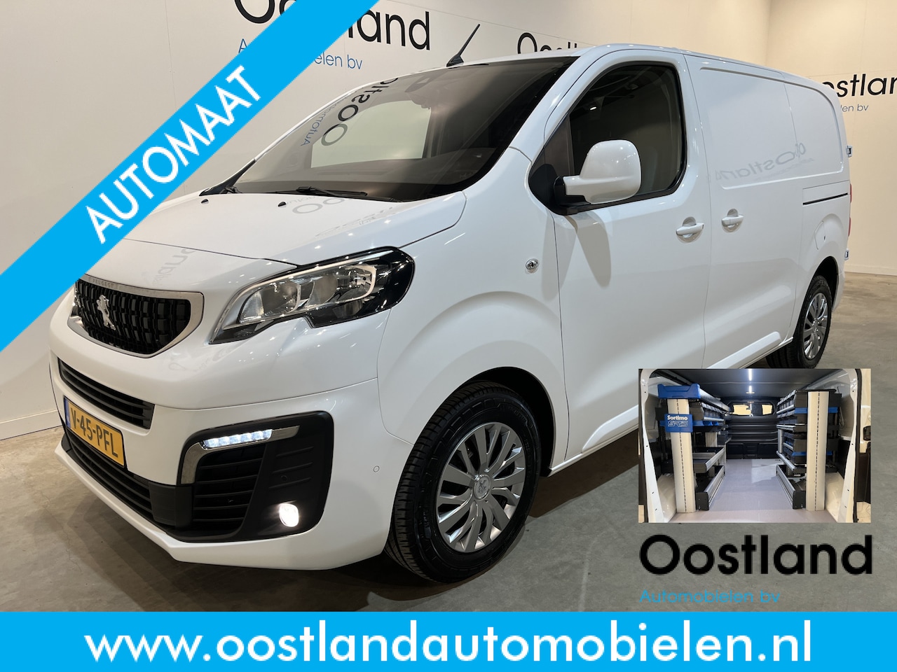 Peugeot Expert - 2.0 BlueHDI L2 120 PK Automaat Servicebus / Sortimo Inrichting / Schuifdeur L + R / Euro 6 - AutoWereld.nl