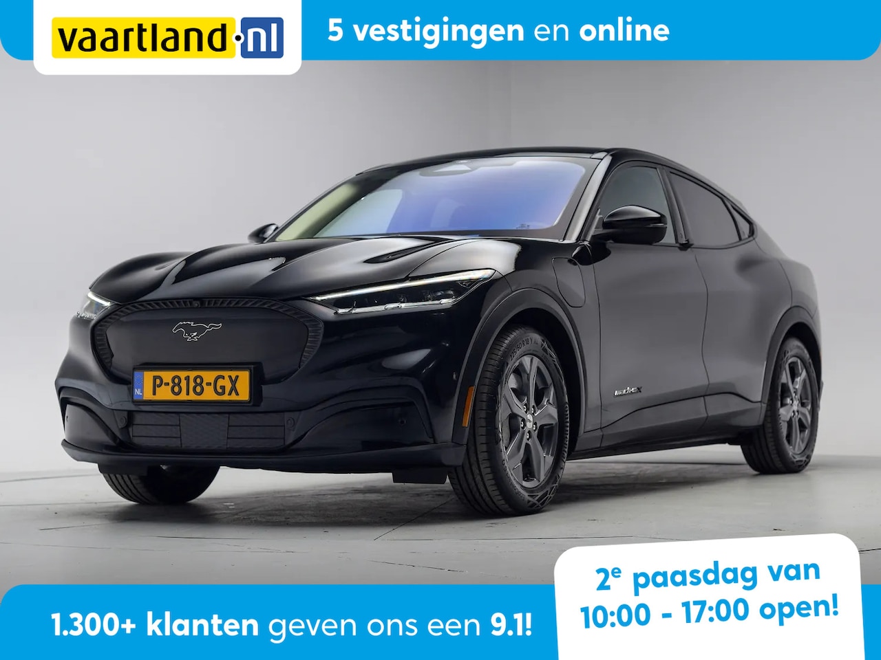 Ford Mustang Mach-E - 98 kWh Extended RWD 3-Fase [ Panorama B&O Leder Navi Apple / Android 360°cam ] - AutoWereld.nl