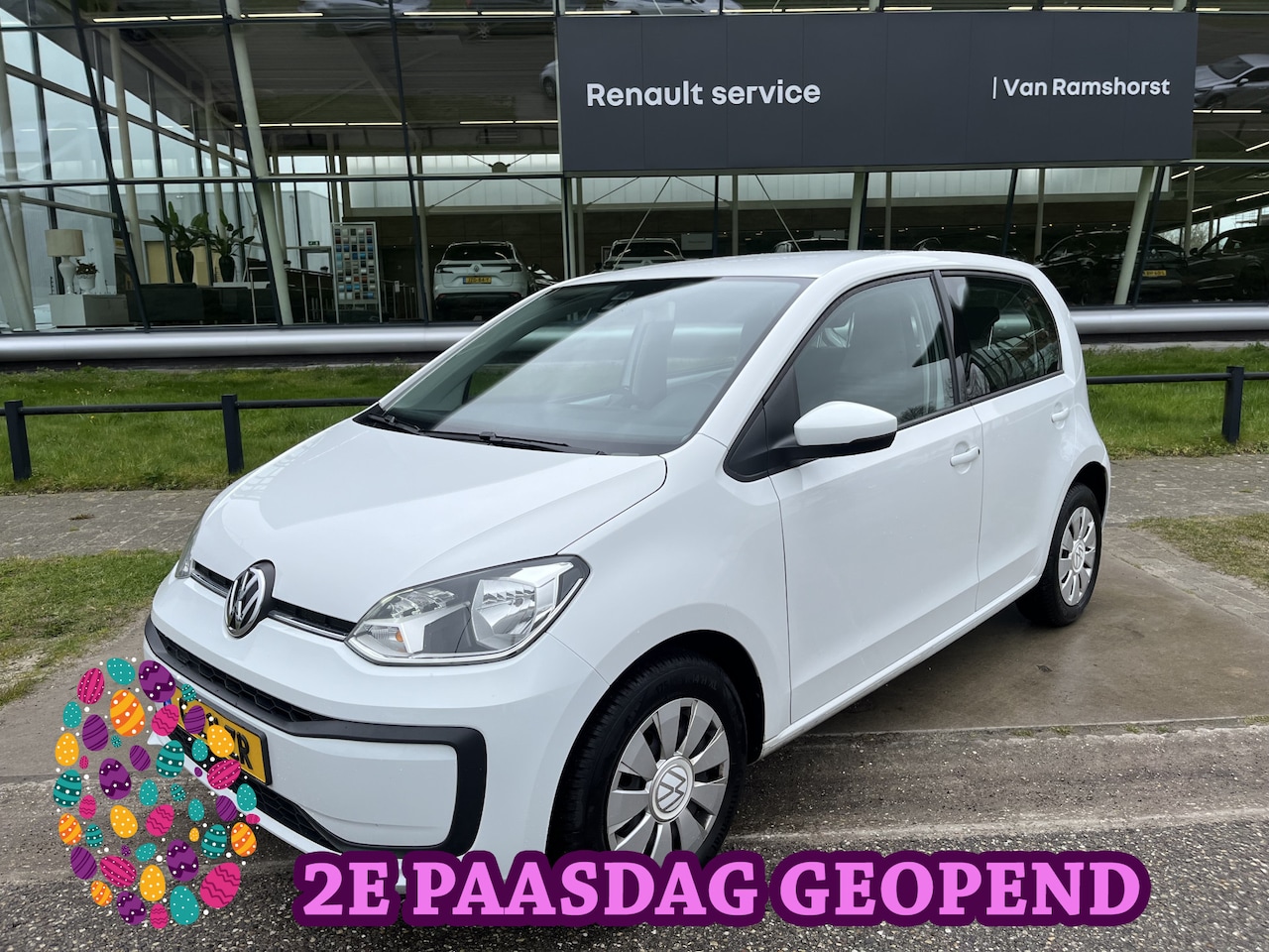 Volkswagen Up! - 1.0 BMT move up! Airco / DAB / Centr. deurvergrendeling / NAP / 2e Paasdag open 09.00-17.0 - AutoWereld.nl