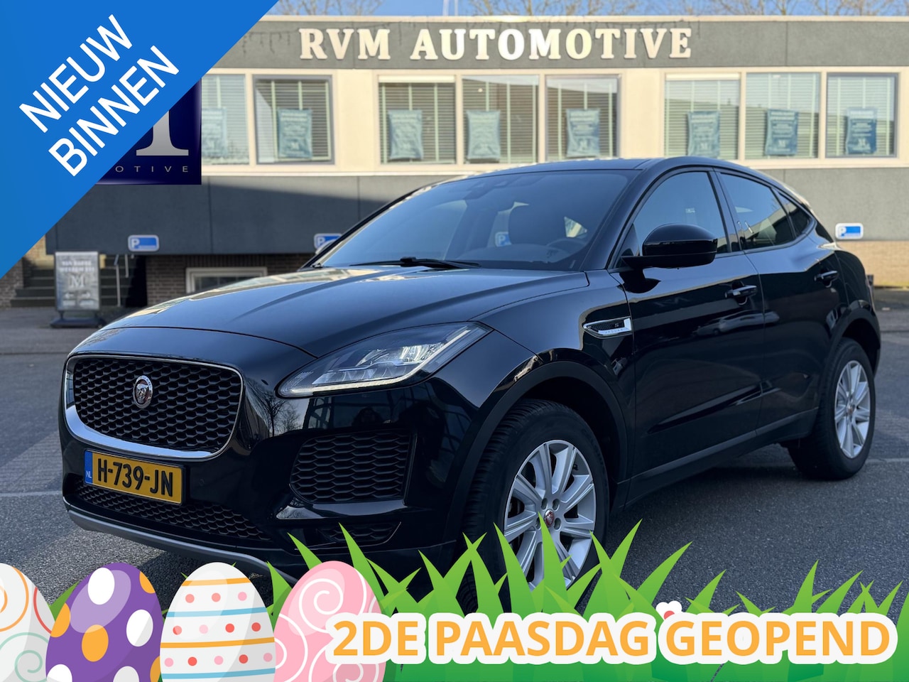 Jaguar E-Pace - 2.0 P200 AWD R-Dynamic VAN: 31.900,- VOOR 29.877,- UW LENTEVOORDEEL: 2.023,- | RIJKLAARPRI - AutoWereld.nl