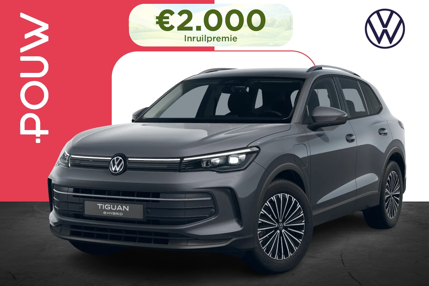 Volkswagen Tiguan - 1.5 eHybrid 204pk DSG Life Edition | Assistance Pakket Plus | Trekhaak Wegklapbaar - AutoWereld.nl