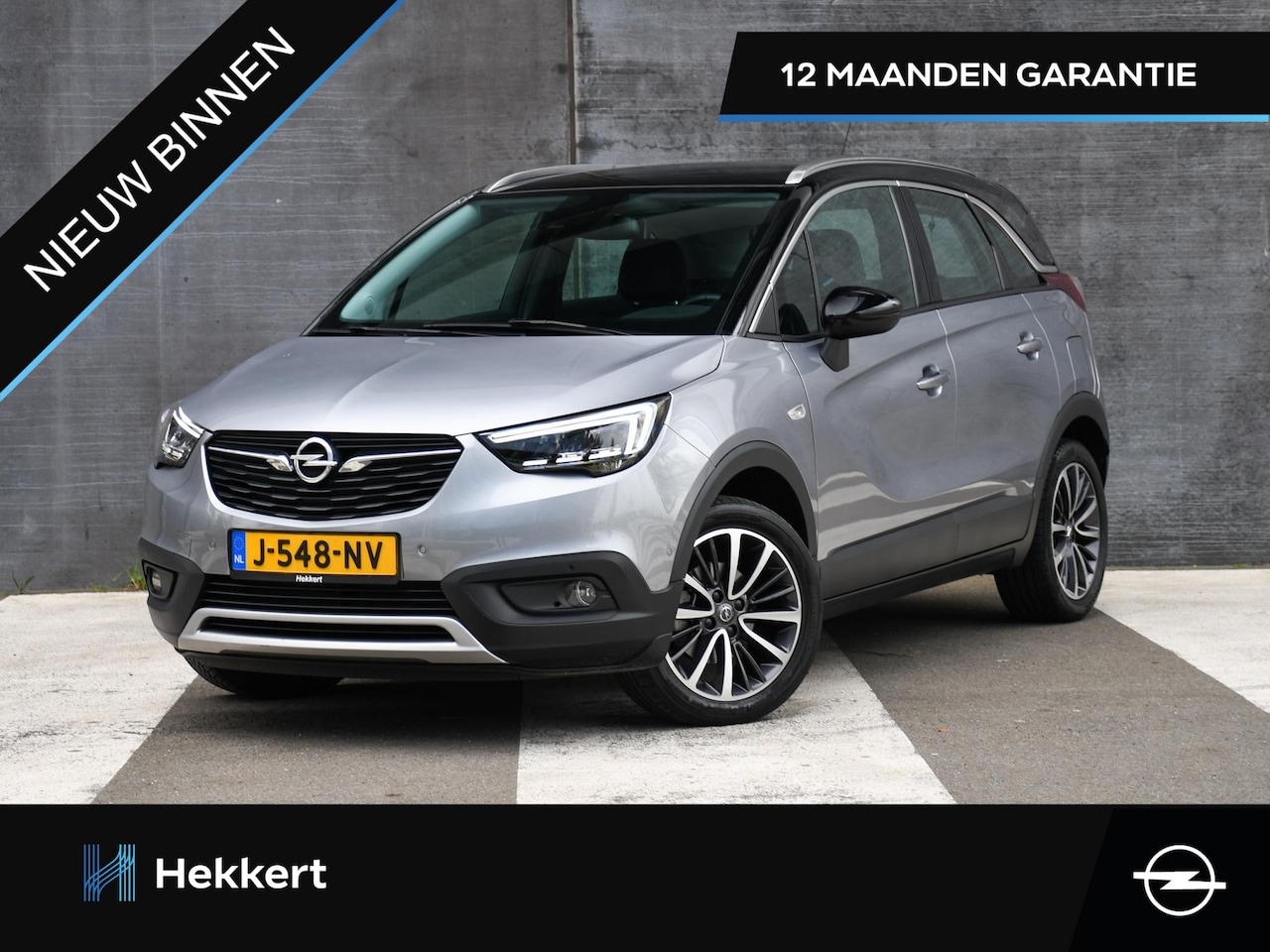 Opel Crossland X - Innovation 1.2 Turbo 130pk Automaat DODE HOEK | CRUISE.C | APPLE-CARPLAY | 16''LM | PDC + - AutoWereld.nl