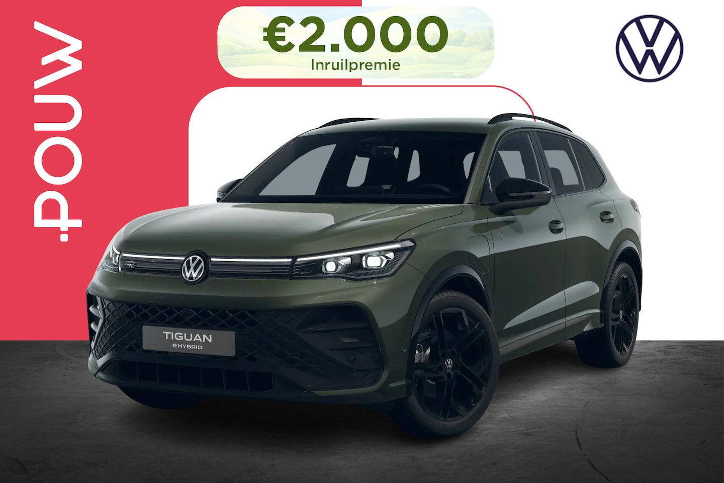 Volkswagen Tiguan - 1.5 204pk eHybrid R-Line Edition | Trekhaak Pakket | 20 Inch Velgen - AutoWereld.nl