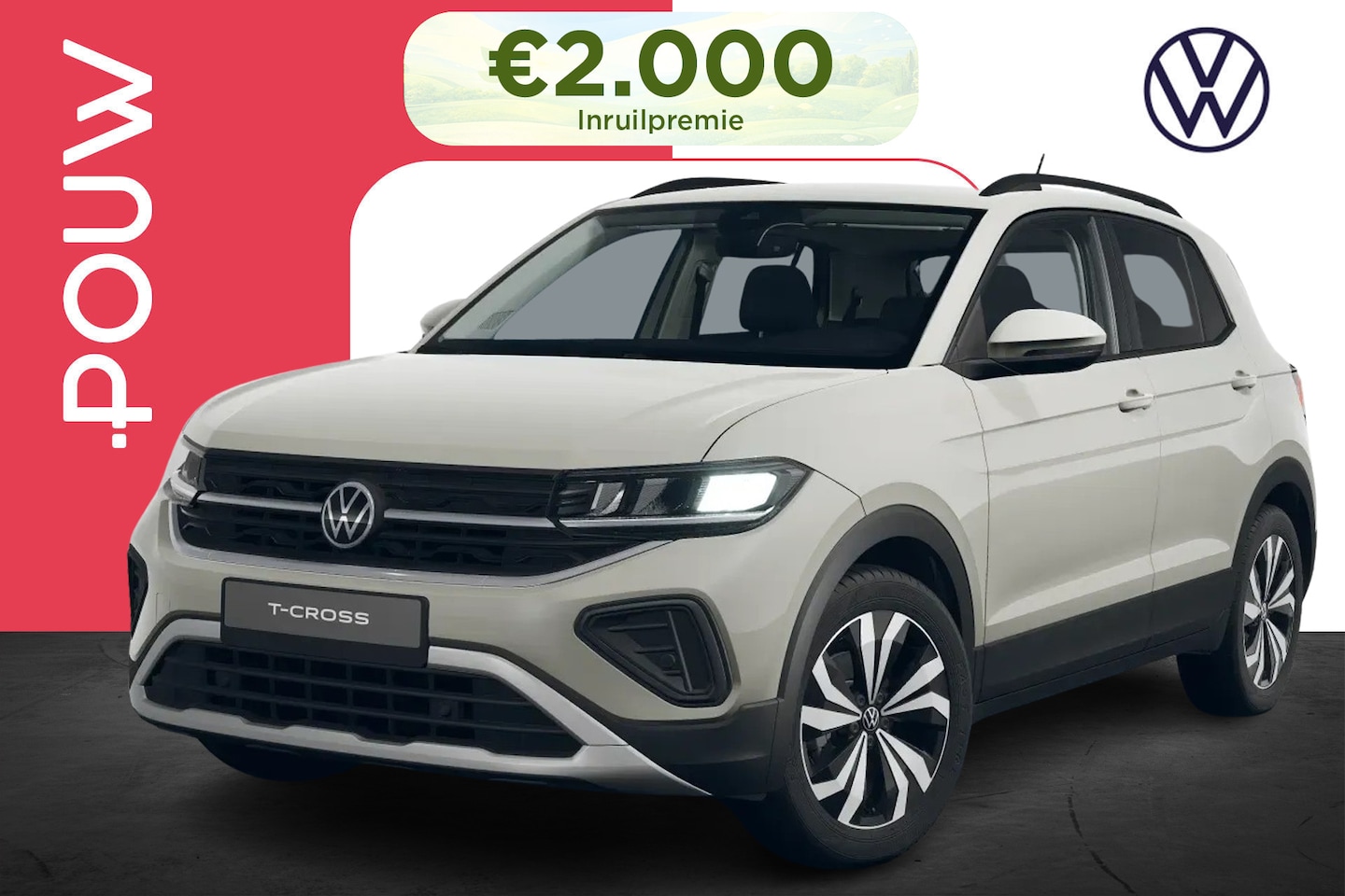 Volkswagen T-Cross - 1.0 TSI 116pk DSG Life Edition | Trekhaak | Climate Control - AutoWereld.nl