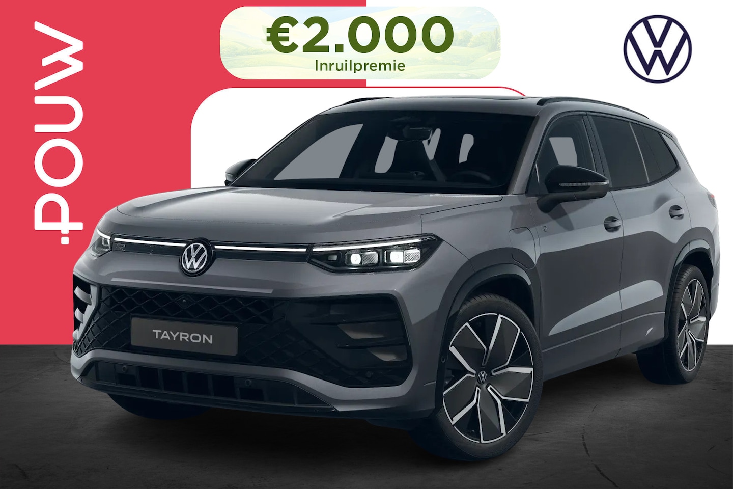 Volkswagen Tayron - 1.5 eHybrid 204pk R-Line Edition | Black Style Pakket | Panoramadak - AutoWereld.nl