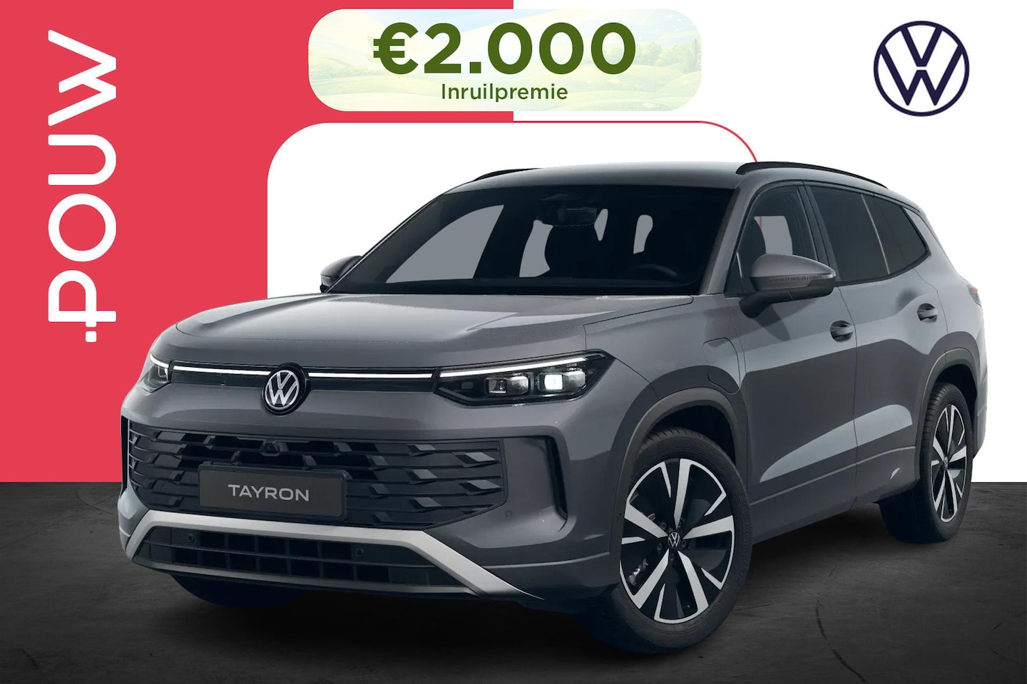 Volkswagen Tayron - 1.5 eHybrid 204pk Life Edition | Design Pakket | 19" Velgen - AutoWereld.nl