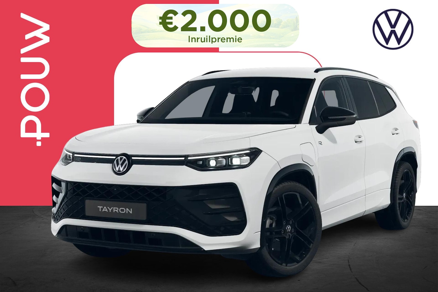 Volkswagen Tayron - 1.5 eHybrid 204pk R-Line Edition | Velgen 20'' | Trekhaak Elek. Uitklapbaar - AutoWereld.nl