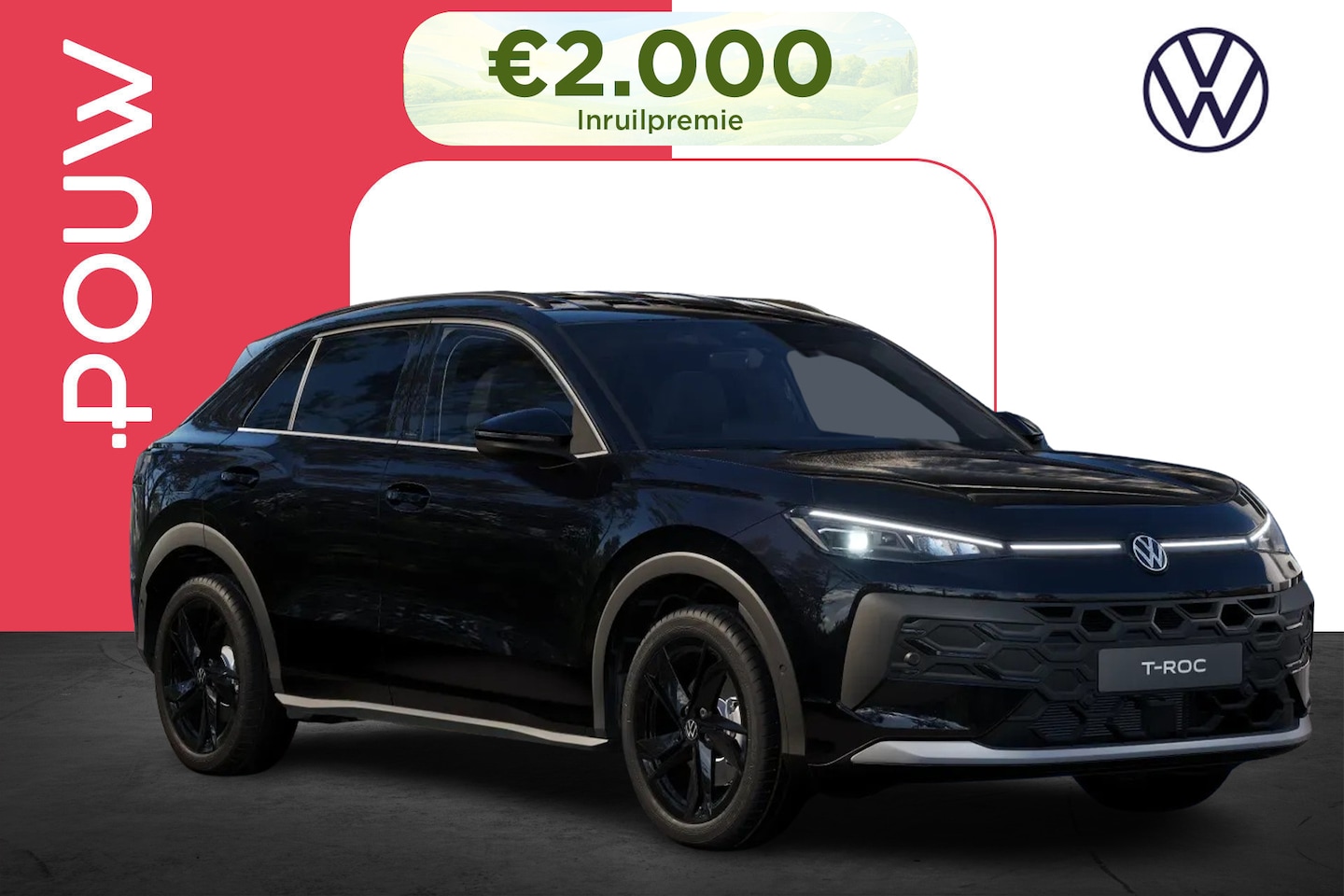 Volkswagen T-Roc - 1.5 eTsi 115pk DSG Style First Edition | Trekhaak Wegklapbaar | Multimedia Pakket - AutoWereld.nl