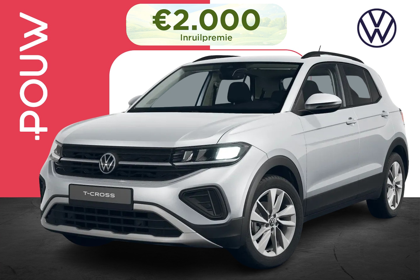 Volkswagen T-Cross - 1.0 TSI 115pk DSG Life Edition | Climate Control | Trekhaak Wegklapbaar - AutoWereld.nl