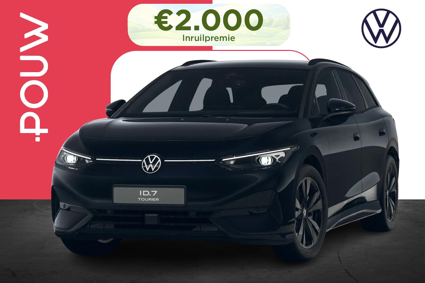 Volkswagen ID.7 Tourer - 286pk Limited Edition 77 kWh | Black Edition Pakket | Trekhaak Wegklapbaar - AutoWereld.nl
