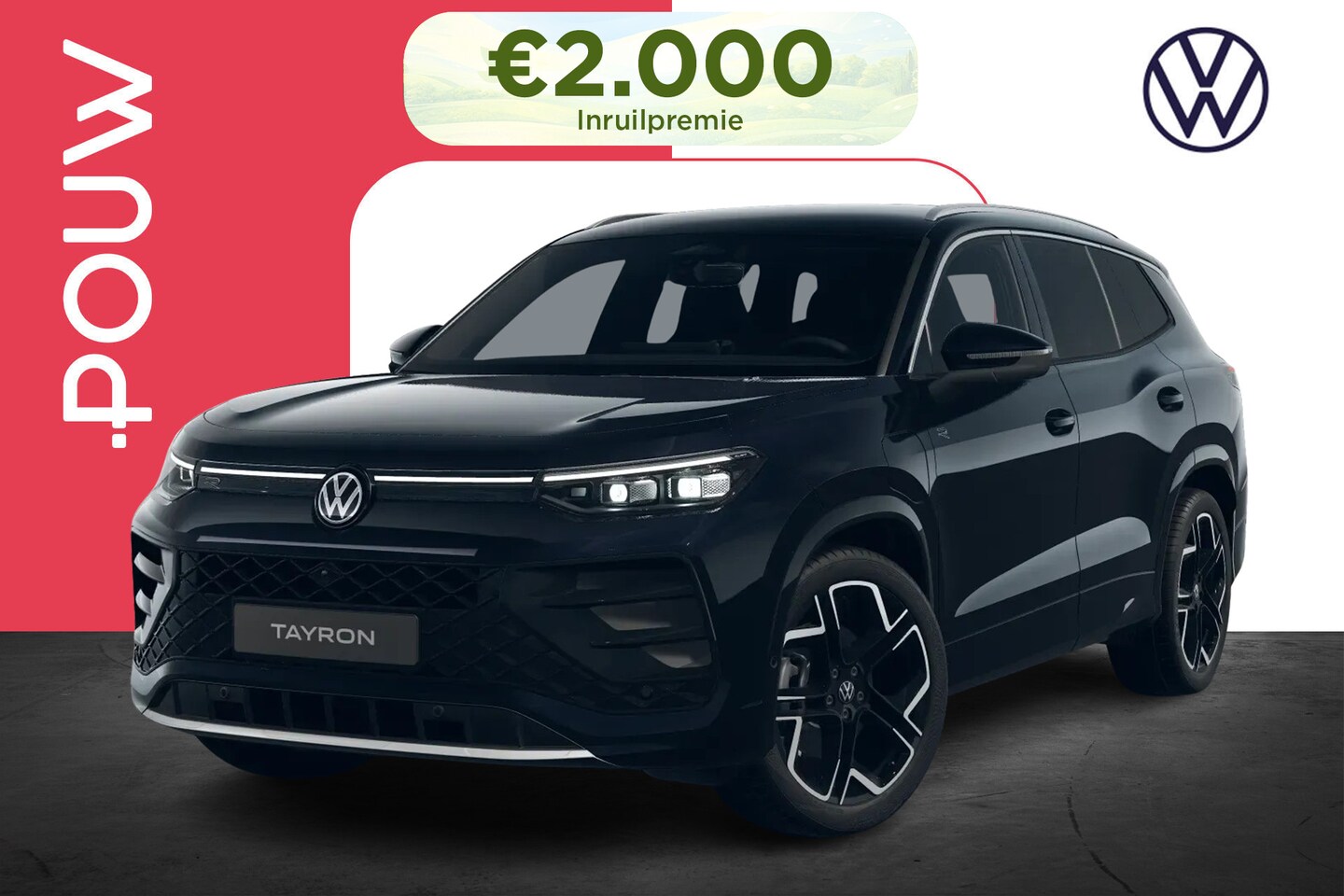 Volkswagen Tayron - 1.5 eHybrid 204pk DSG R-Line Edition | 360 camera | Trekhaak | Massage - AutoWereld.nl