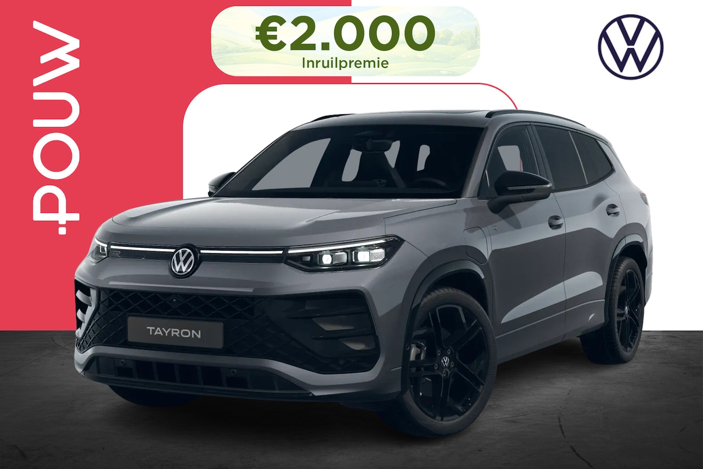 Volkswagen Tayron - 1.5 eHybrid 272pk R-Line Edition | Panoramadak | 20" Velgen - AutoWereld.nl