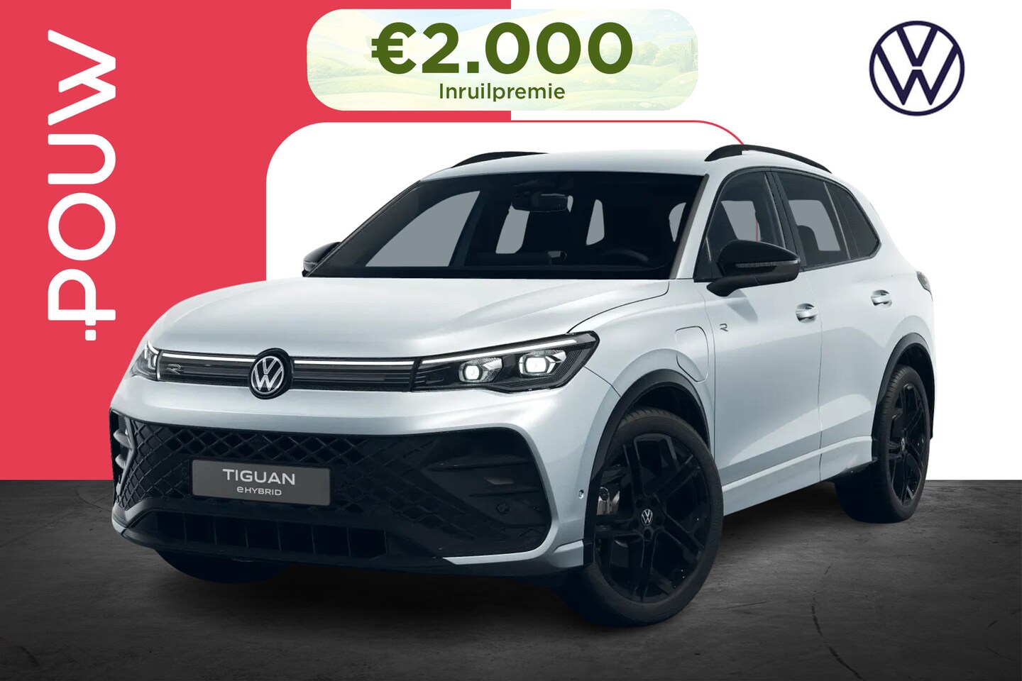 Volkswagen Tiguan - 1.5 eHybrid 204pk DSG R-Line Edition | Matrix LED Koplampen | Massage | Trekhaak - AutoWereld.nl