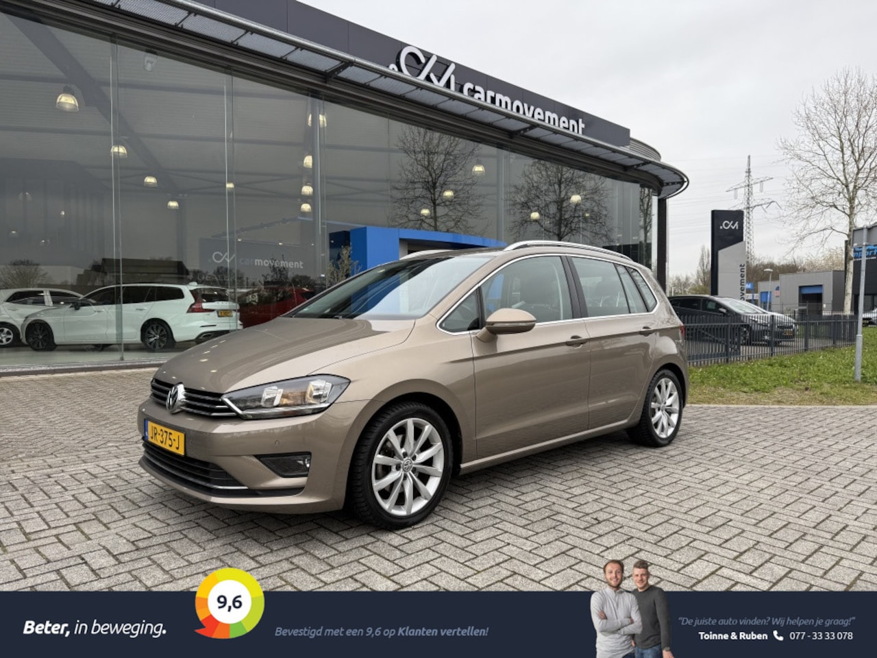 Volkswagen Golf Sportsvan - 1.4 TSI Highline automaat! | Navi | Camera | Prachtige auto!! - AutoWereld.nl