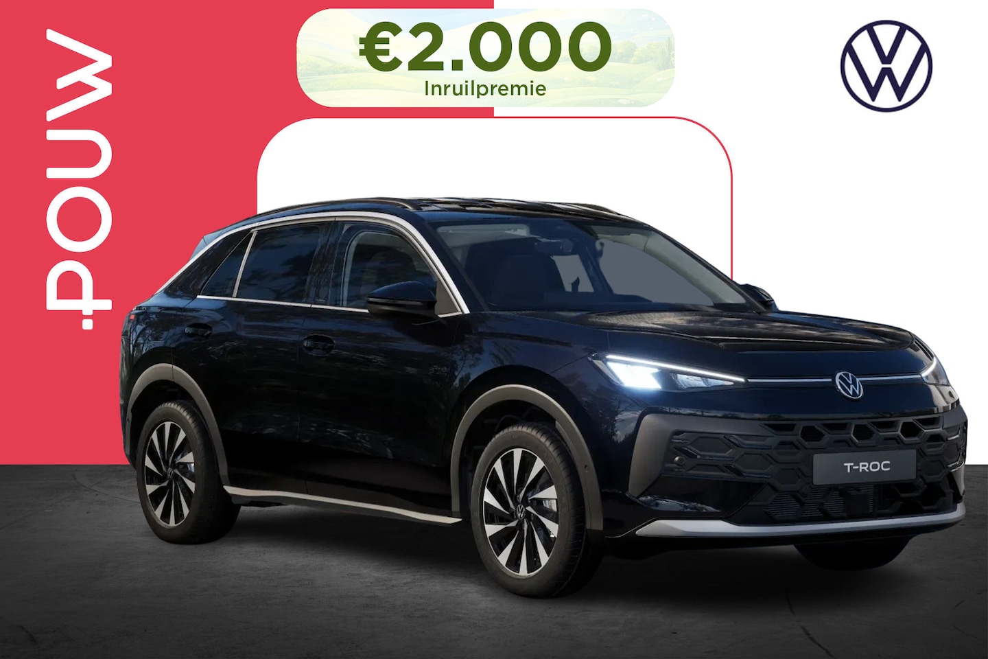 Volkswagen T-Roc - 1.5 eTsi 150pk Life First Edition | Trekhaak Wegklapbaar - AutoWereld.nl